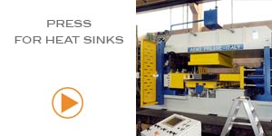 press for heat sinks