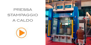 Pressa stampaggio a caldo