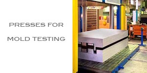 mold testing presses