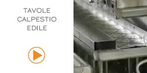 pressa costruzione tavole di calpestio - edilizia