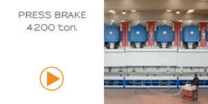 Press Brake - 4200 ton.