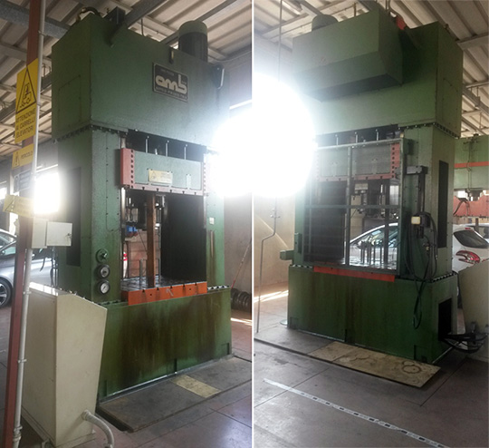 pressa OMB 150/180 tonnellate - AEM3